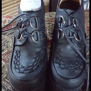 Current Mood platform heeled loafers